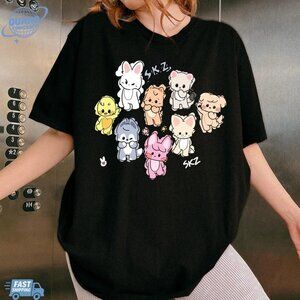 Stray Kids Dominate World Tour 2025 Tee, Stray Kids Skzoo Tee, Stray Kids Member